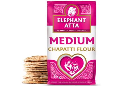 Elephant Atta Medium Chapatti Flour/ Chapatti Jauho 5Kg - Jauhot - 16534 - 1
