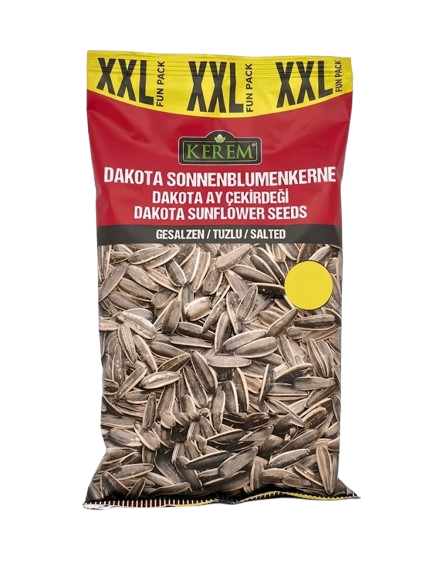 Kerem Dakota Aycekirdek Tuzlu / Auringonkukansiemenet suolattu 350g XXL - Siemenet - 7444 - 1