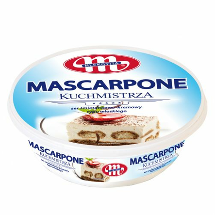 Mlekovita Mascarpone / Kermainen juustolevite 250g - Juustolevitteet ja sulatejuustot - 18084 - 1