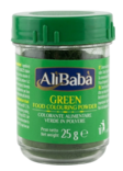 Alibaba Green Food Colour / Ruokaväri Vihreä 25g - Elintarvikevärit - 20444 - 1