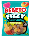 Bebeto Fizzy Sour Crew Karkkipussi 80g - Irtomakeiset - 20464 - 1