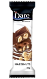 Eti Dare Milk Chocolate Hazelnuts Bar/ Hasselpähkinä-maitosuklaapatukka 30g - Patukat - 14384 - 1