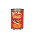 Geisha Jack Mackerel in Tomato Sauce/ Makrilli tomaattikastikkeessa 425g TNK - Kala- ja äyriäissäilykkeet - 18464 - 1