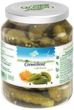Green Cornichons with Honey / Marinoitu kurkku hunajalla 370ml CAM - Kurkkusäilykkeet - 12814 - 1