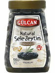 Gulcan Black Olives / Mustat oliivit XL-L 200-260 700g - Oliivisäilykkeet - 19464 - 1