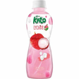 Kato Lychee Juice with Nata de Coco / Litsimehu kookoshyytelöillä 320ml PET - Juomat - 10574 - 1