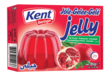 KentBor Jelly Pomegranate/ Granaattiomenahyytelöjauhe 85g - Liivatteet ja muut hyytelöimisaineet - 18894 - 1