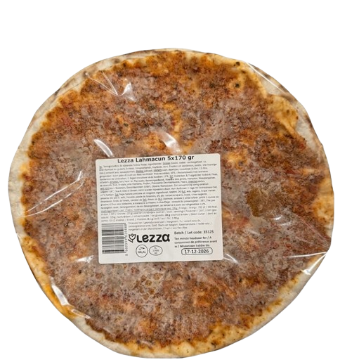 200105 Lezza Lahmacun with Miced Meat 5x170g - Suolaiset leivonnaiset - 19114 - 1