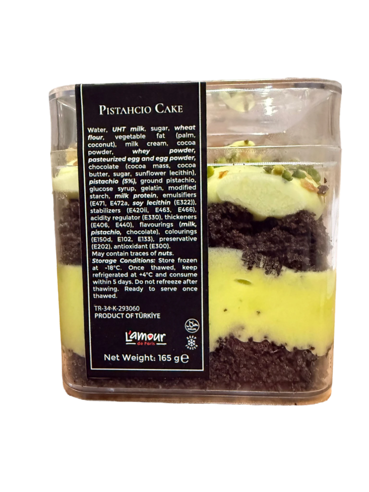 900414 Lamour Pistachio Cup / Pistaasi kuppi 165g - Pakastemakeiset ja -jälkiruoat - 19124 - 1