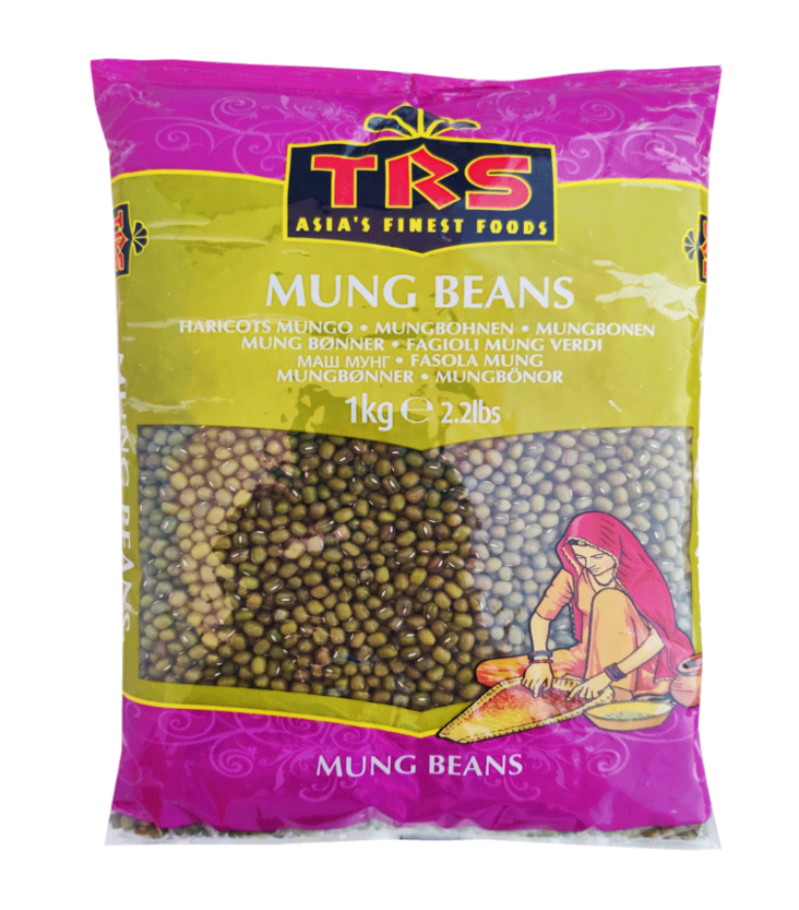 TRS Mung Beans / Mungpavut 1Kg - Kuivatut pavut - 18314 - 1