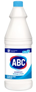 ABC Camasir Suyu Beyaz Valkaisuaine 1L - Valkaisuaineet ja mäntynesteet - 18394 - 1