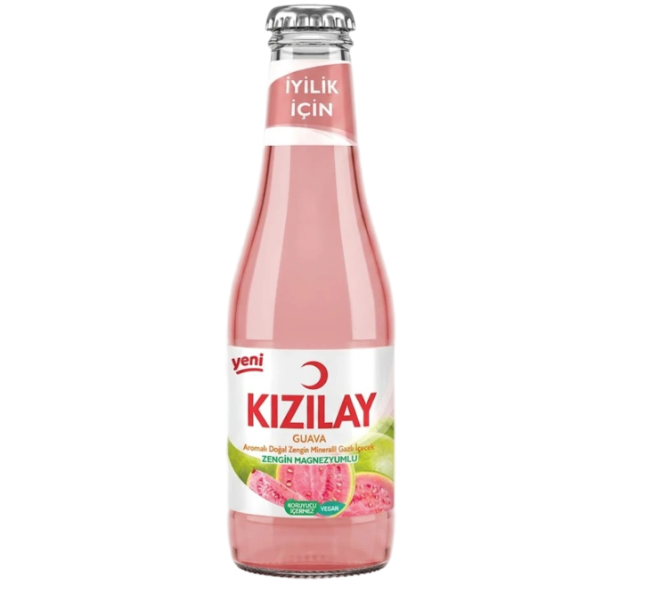 Kizilay Kivennäisvesi Guava 200ml CAM - Kivennäis- ja lähdevedet - 19914 - 1