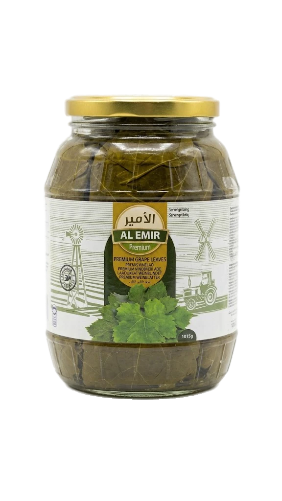 Al Emir Grape Leaves / Viininlehtiä suolaliemessä 1015/454g CAM - Vihannessäilykkeet - 19994 - 1