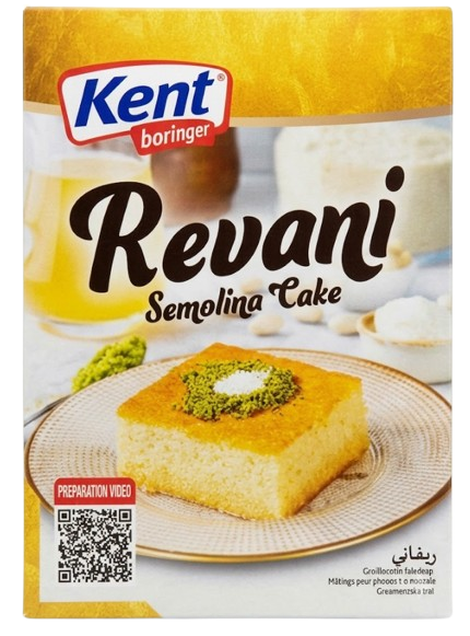 KentBor Revani Semolina Cake/ Leivonnaisjauhe 500g - Leivinjauheet, ruokasoodat & kuivahiivat - 21094 - 1