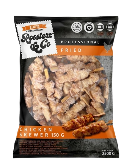 Rooster&Co Chicken Breast Skewers / Kananvartaat 2,5kg - Kana pakasteet - 21344 - 1