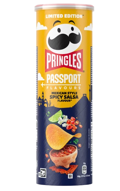 Pringles Passport Mexican Style Spicy Salsa Sipsi 165g - Sipsit - 21454 - 1