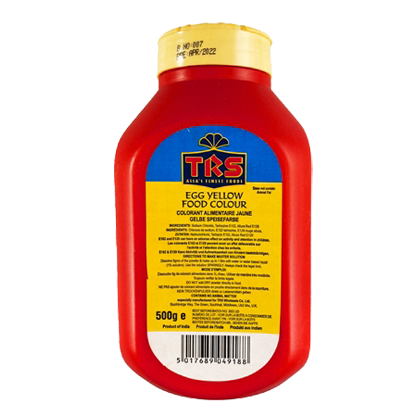 TRS Egg Yellow Food Colour / Ruokaväri keltainen 500g - Erikoismausteet - 9004 - 1