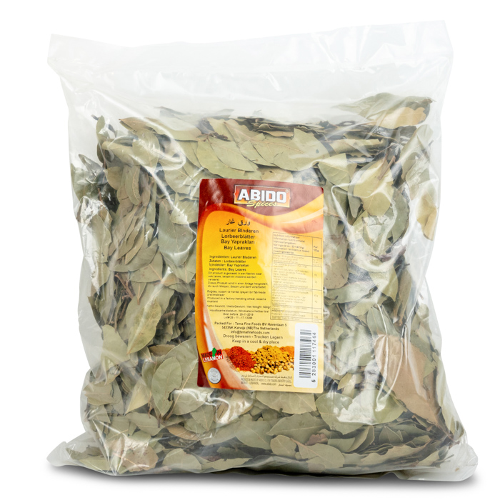 Abido Spices Bay Leaves / Kuivattu laakerilehti 500g - Kuivatut yrtit - 15484 - 1