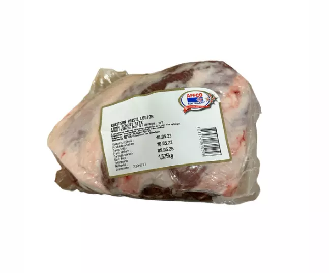 AFFCO Frozen Lamm Benfri Stek / Karitsan Paisti Luuton KG - Lammas pakasteet - 14224 - 1