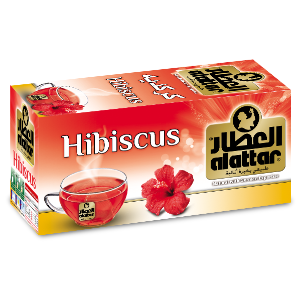 Al attar Hibiscus Tee/ Hibiscus tee 20x2,5g - Terveys teet - 16134 - 1