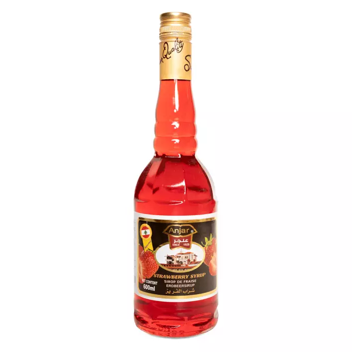 Anjar Strawberry Syrup / Mansikka Siirappi 600ml CAM - Siirapit - 11474 - 1