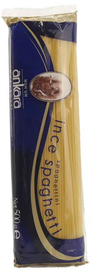 Ankara Ince Spagetti / Spagetti 500g - Pastat - 414 - 1