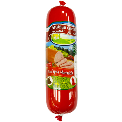 Arabian Garden Salam Beef Paprika olives/ Naudanliha salami oliivilla 400g - Nauta leikkeleet ja makkarat - 14834 - 1
