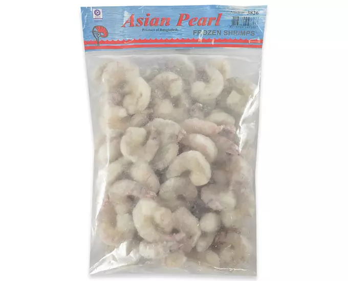 Asian Pearl Black Tiger Shrimps Katkaravut 26/30 6962 - Pakasteäyriäiset - 514 - 1
