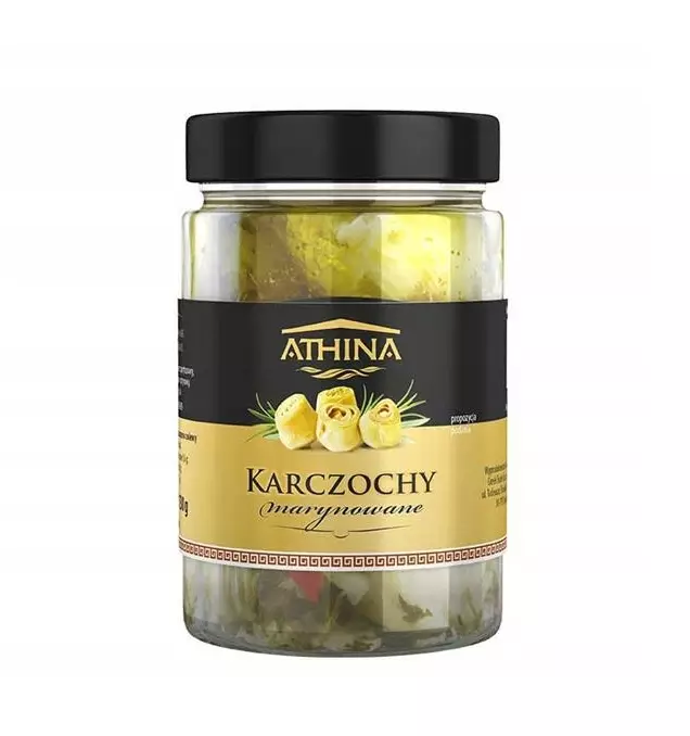 Athina Pickled Artichokes/ Marinoitu Artisokat 327 ml - Vihannessäilykkeet - 15874 - 1