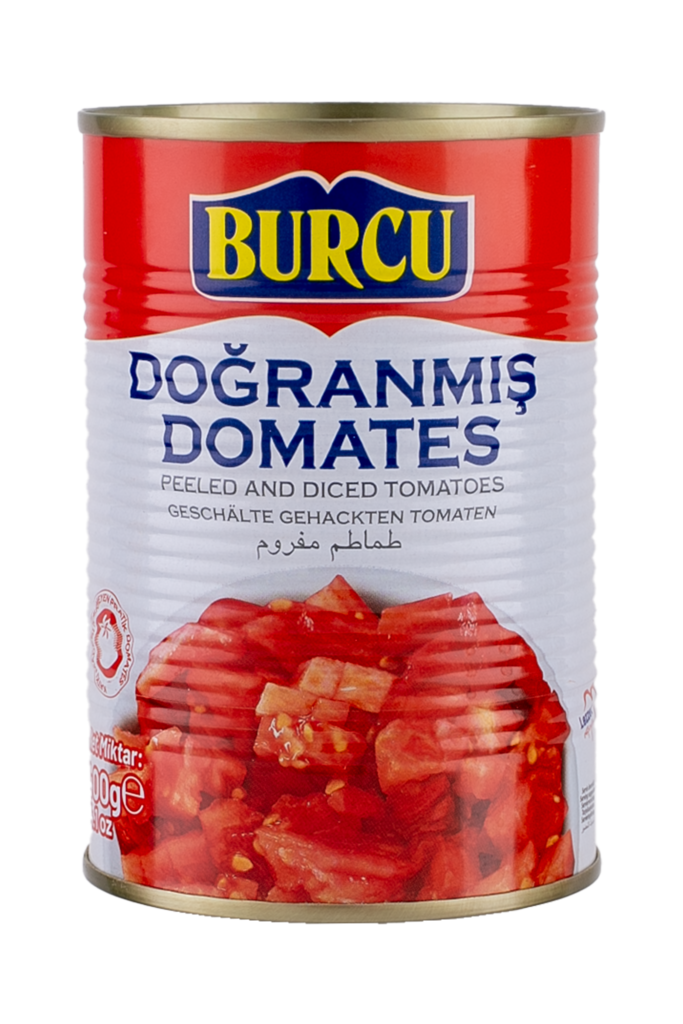 Burcu Dogranmis Domates / Tomaattimurska paloina 400/240g TNK - Tomaatti- ja paprikasäilykkeet - 1054 - 1
