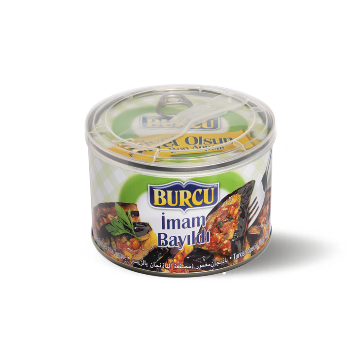 Burcu Imam Bayildi / Kasviksilla täytetyt munakoisot liemessä 400g TNK - Vihannessäilykkeet - 1084 - 1