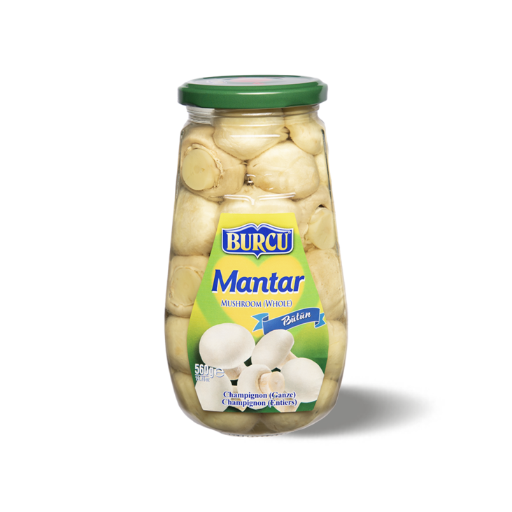 Burcu Mantar Butun / Kokonaiset herkkusienet suolaliemessä 560g CAM - Sienisäilykkeet - 1034 - 1