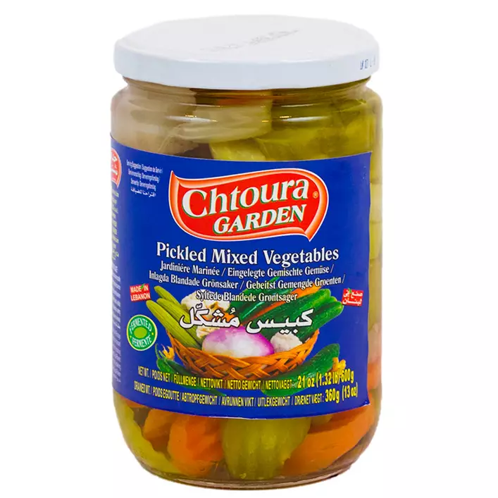 Chtoura Garden Pickled Mix Vegetable / Kasvissekoitus 600g CAM - Vihannessäilykkeet - 12444 - 1