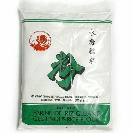 Cock Glutinous Rice Flour / Tahmea riisijauho 400g - Jauhot - 12204 - 1