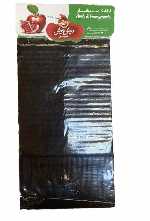 Dish Dish Lavashak Apple&Pomegranate Kirpeä hedelmälevy 85g - Turkish Delight & Halvat - 15504 - 1