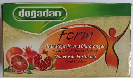 Dogadan Form Pomegranate And Blood Orange Tee 36g - Terveys teet - 13184 - 1