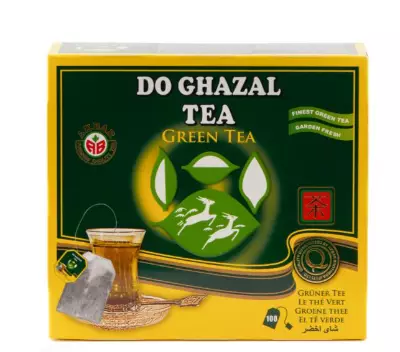 Do Ghazal Green Tea Teepussi 100kpl 200g - Vihreä tee - 2034 - 1