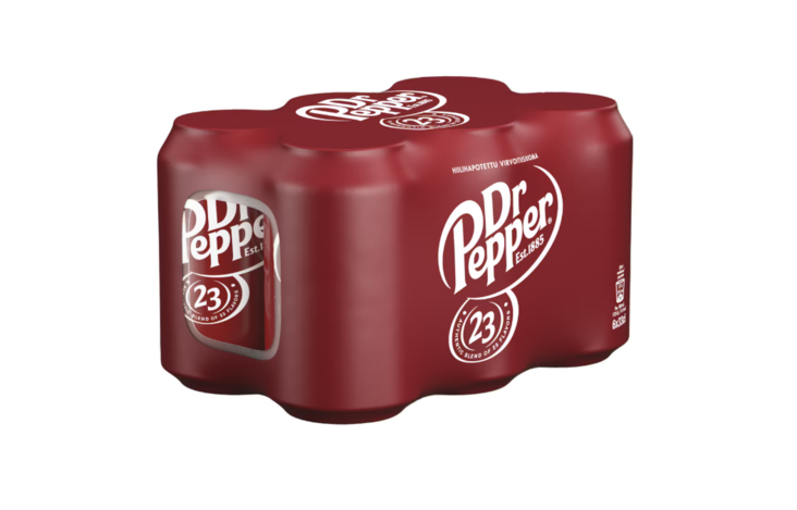 Dr Pepper Original 6X330ml TNK - Limonadit ja virvoitusjuomat - 19714 - 1