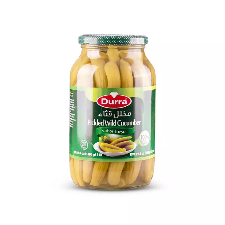 Durra Pickled Wild Cucumber / Marinoitu villi kurkku 1300g - Kurkkusäilykkeet - 6544 - 1