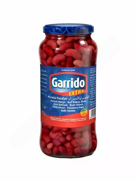 Garrido Extra Kirmizi Fasulye / Punainen papu 580g CAM - Papu- ja linssisäilykkeet - 8664 - 1
