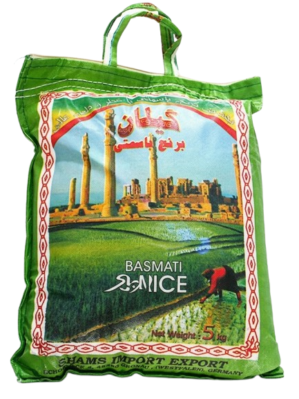 Gilan Basmati Rice / Basmatiriisi 5Kg - Basmatiriisit - 21184 - 1