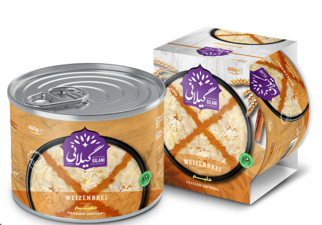 Gilani Persian Oatmeal / Persialaisen kaurapuuro 460g TNK - Valmisruokasäilykkeet - 21604 - 1