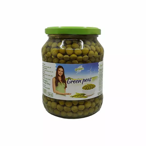 Green Green peas 720g - Papu- ja linssisäilykkeet - 13644 - 1