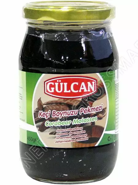 Gulcan Keci Boynuzu Pekmezi / Johanneksenleipämelassi 450g CAM - Siirapit - 2784 - 1