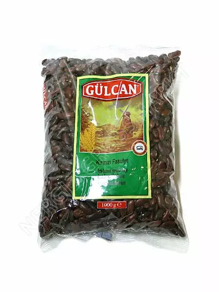 Gulcan Kirmizi Fasulye Punainen Kidneypavut 1kg - Kuivatut pavut - 13814 - 1