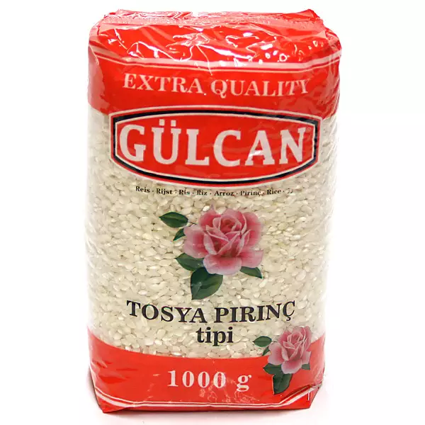 Gulcan Tosya Pirinc Tipi Riisi 1kg - Tummat ja täysjyväriisit - 2934 - 1