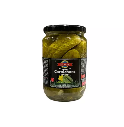 Kelmendi Cornichons Suolakurkku 720g - Kurkkusäilykkeet - 14114 - 1
