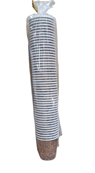 Kertakäyttö Espressomuki 50kpl - Take Away -tuotteet - 14754 - 1