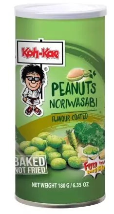 Koh-Kae Wasabi Green Peas 180gr - Pähkinät - 15564 - 1