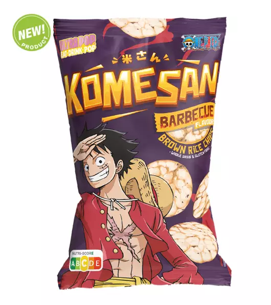 Komesan BBQ Flavored Chips/ BBQ Sipsi 60g - Sipsit - 15074 - 1